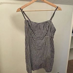 brandy melville karla checkers dress gently worn